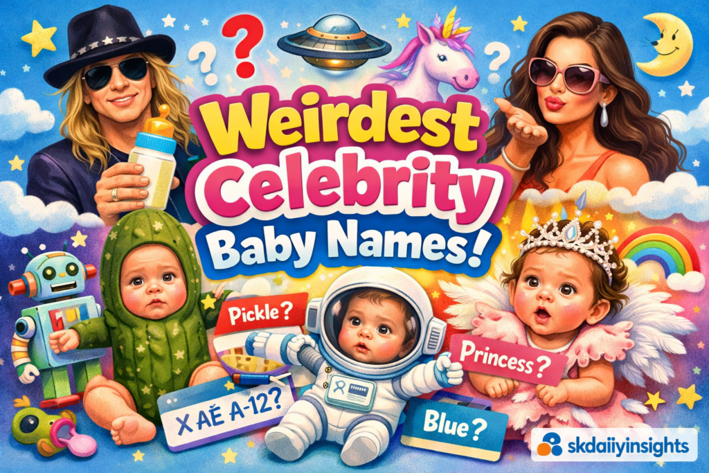 weirdest celebrity baby names