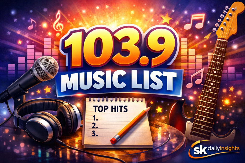 103.9 music list