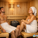 2 people capacity traditional sauna