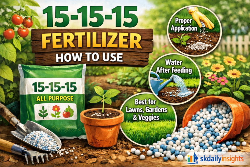 15 15 15 fertilizer how to use