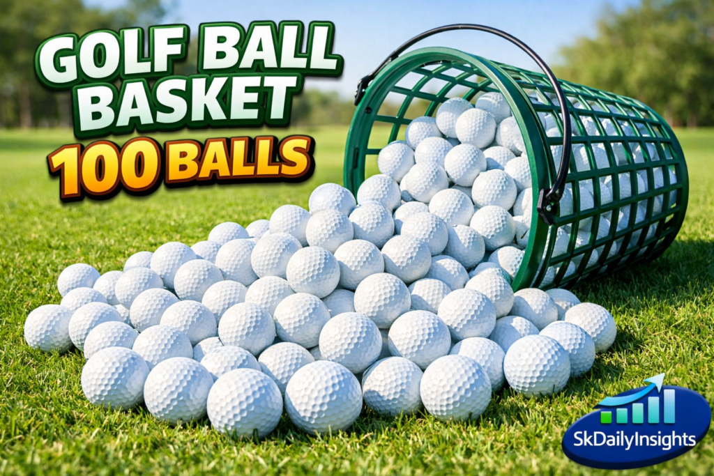 golf ball basket 100 balls