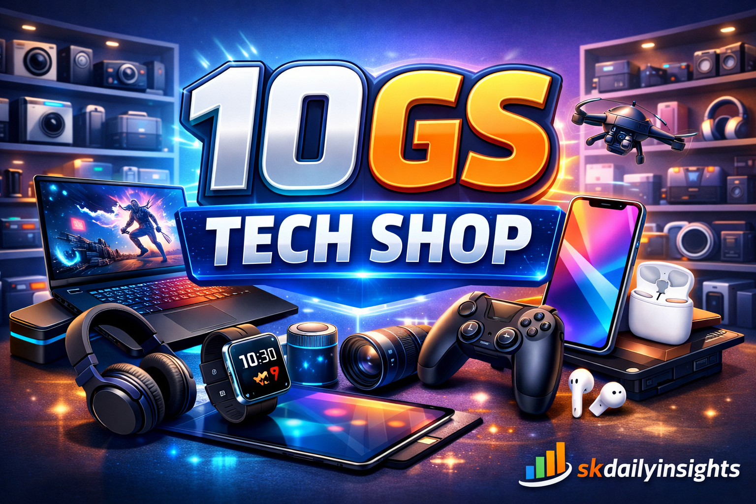 10 gs tech shop